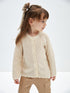 LC Waikiki Crew Neck Long Sleeve Baby Girl Knitwear Cardigan